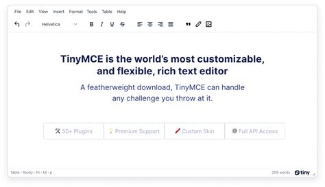 tinymce|tinymce latest version.